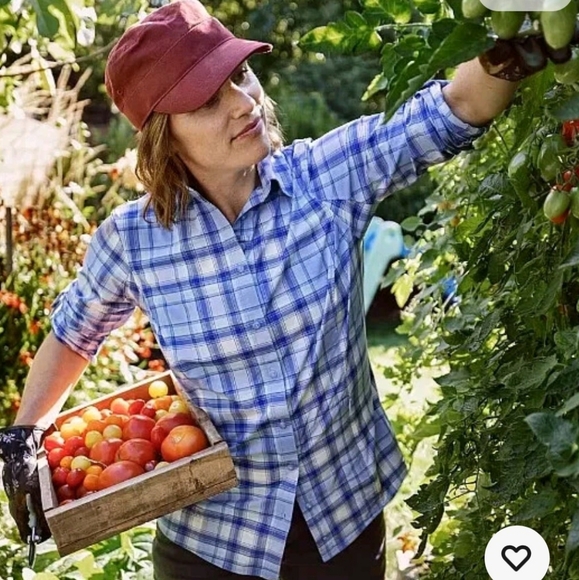 Duluth Trading Co Plaid DuluthFlex Sidewinder Long Sleeve Shirt - Picture 2 of 4